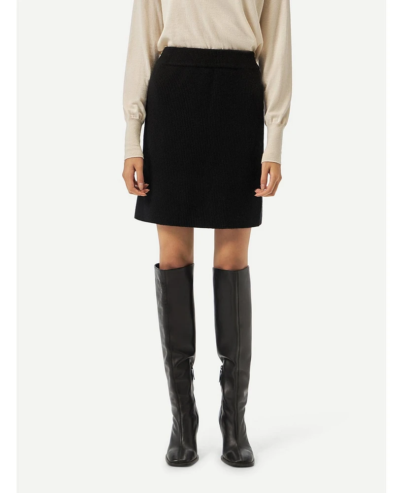 Gobi Cashmere Women's Mini Skirt