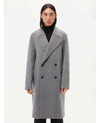 Gobi Cashmere Men's Double-Breasted Coat for Men