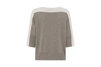 Olsen Women's Dolman Sleeve Boatneck Sweater