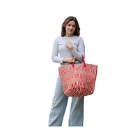 Brave Handmade Sisal Market Tote Bag