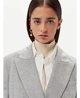 Gobi Cashmere Women's Double-Breasted Blazer