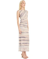Donna Morgan Women's Boat-Neck Sleeveless Bodycon Dress