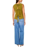 1.state Women's Tie-Back Sleeveless Top