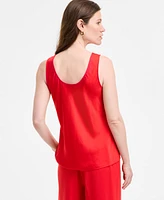 Bar Iii Women's Satin Tank Top, Exclusively at Macy's