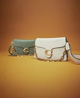 Coach Chain Tabby Leather Small Shoulder Bag
