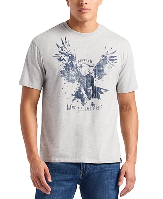Men's Teagle Short Sleeve Eagle Graphic Crewneck T-Shirt