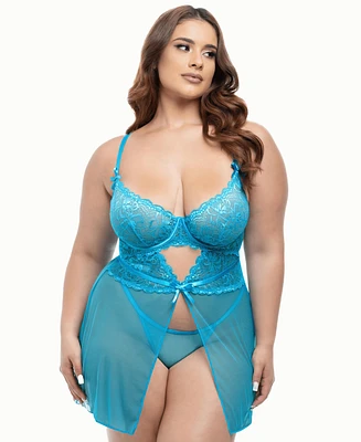 Oh La Cheri Plus Emma Flyaway Babydoll