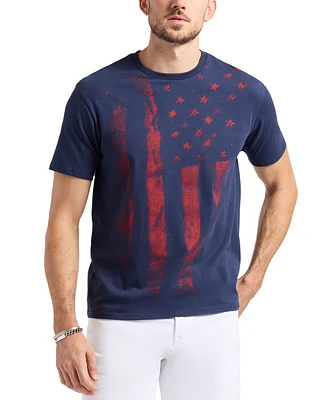 Men's Talla Short Sleeve American Flag Graphic Crewneck T-Shirt