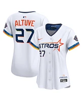 Nike Women's Jose Altuve White Houston Astros 2025 City Connect Limited Player Jersey