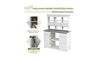 Garden Potting Bench Table for Efficient and Stylish Outdoor Gardening