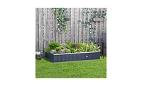 Wooden Garden Bed for Outdoor Planting Elevated, Durable, and Stylish
