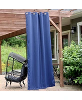 52 x 107.5-Inch Outdoor Blackout Curtain with Grommet Top