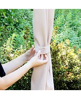 Contemporary Styles Indoor/Outdoor Curtain Panels with Grommet Tops