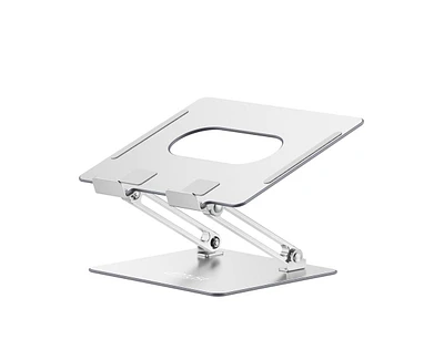 Urmust Ergonomic Laptop Stand & Adjustable Aluminum Riser | Desk Computer Holder for 10-16" Laptops (MacBook Pro/Air/Dell/Hp) | Portable Foldable Desi