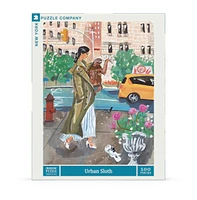 New York Puzzle Company Urban Sloth 500 Piece Puzzle