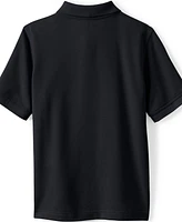 Lands' End Girls School Uniform Short Sleeve Mesh Polo Shirt