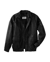 KingSize Big & Tall Leather Aviator Bomber