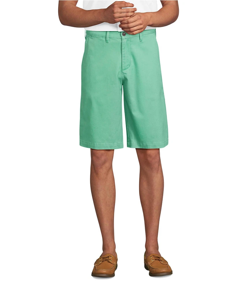 Lands' End Men's 11" Comfort Waist Stretch Chino Shorts