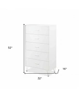 Five-Drawer Dresser for Bedroom Storage and Organization