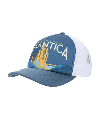 Disney Men's The Little Mermaid Atlantica Blue Foam Trucker Hat