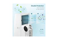 Zafro Portable Air Conditioners 14,000 Btu,Cooling, Dehumidifier & Fan 3-in-1,Air Conditioner Portable with Remote Control, Quiet Ac Unit Cools Rooms
