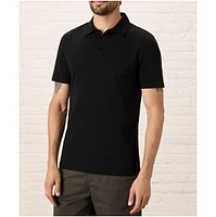 Pact Men's Organic Cotton Luxe Stretch Jersey Slim Polo