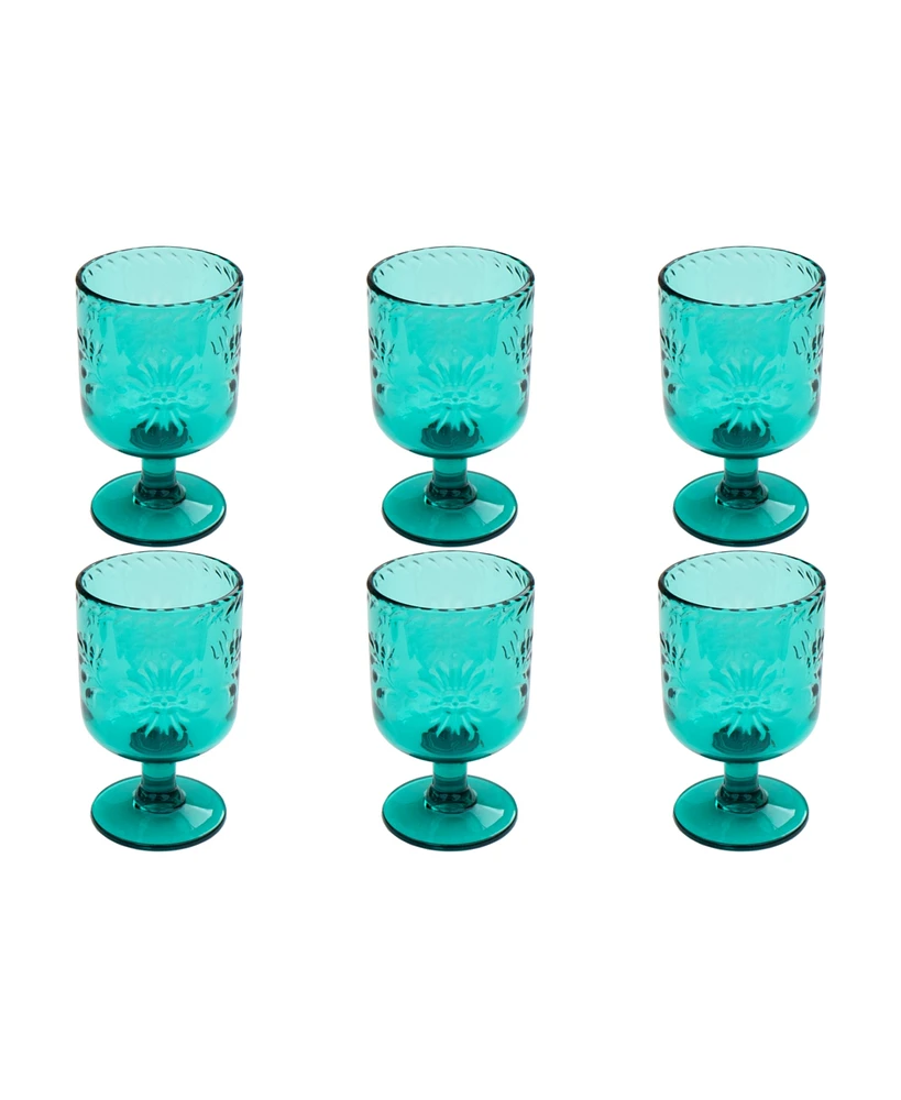 TarHong Panel Double Old Fashioned Glasses, Set of 6