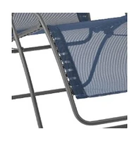Durable Steel Zero Gravity Chair for Patio Poolside and Garden