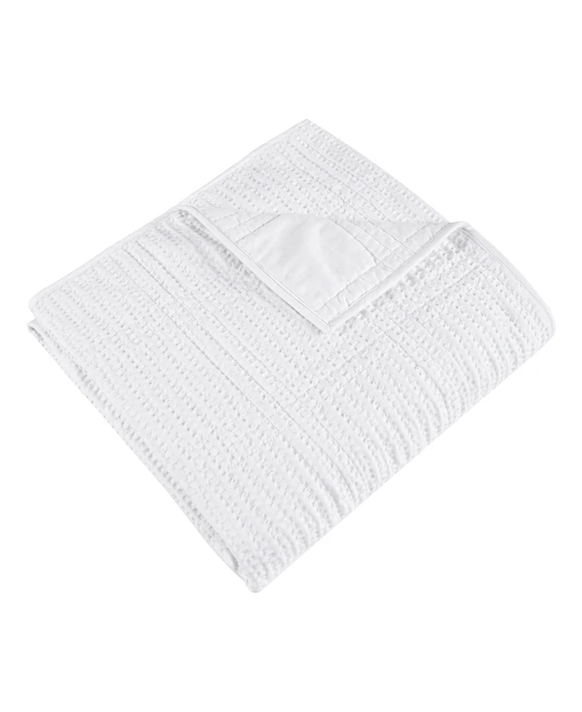 Levtex Cloud Waffle Textured Quilted Throw, 50" x 60"