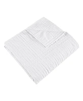 Levtex Cloud Waffle Textured Quilted Throw, 50" x 60"