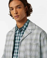 Scotch & Soda Men's Checked Short Sleeve Shirt