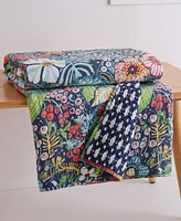 Levtex Night Garden Reversible Quilted Throw, 50" x 60"