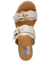 Dv Dolce Vita Women's Elio Double Buckle Wedge Sandals