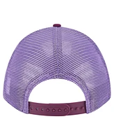 New Era Men's Purple Scooby-Doo Tonal 9FORTY Adjustable Trucker Hat