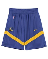 Nike Preschool Royal Golden State Warriors Mesh Tank Top and Shorts Set