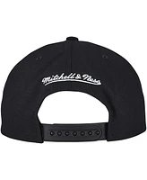Mitchell & Ness Men's Black Chicago White Sox Double Up Snapback Hat