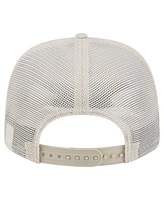 New Era Men's Light Beige Washington Nationals Flawless 9SEVENTY Stretch Snap Hat