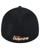 New Era Men's Black Miami Dolphins Active Camo 39THIRTY Flex Hat