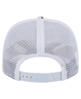 New Era Men's White San Francisco 49ers Adventure Flamingo Pattern 9SEVENTY Stretch-Snap Hat