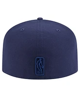 New Era Men's Navy Chicago Bulls Colorpack A-Frame Pinch Front 59FIFTY Fitted Hat