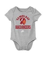 Nike Baby Boys and Girls Tampa Bay Buccaneers Rewind Bodysuit, Set of 3
