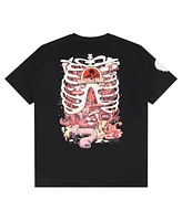 Freeze Max Men's Black Rick And Morty Anatomy Park T-Shirt