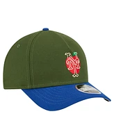 New Era Men's Dark Green New York Mets City Feature 9FORTY A-Frame Adjustable Hat