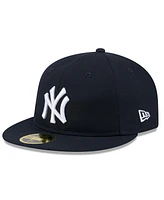 New Era Men's Navy York Yankees 2025 Jackie Robinson Day Retro crown 59FIFTY Unstructured Hat