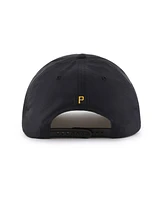 '47 Brand Men's Black Pittsburgh Pirates Condor Hitch Adjustable Hat