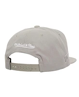 Mitchell & Ness Men's Gray Pittsburgh Pirates Snapback Hat