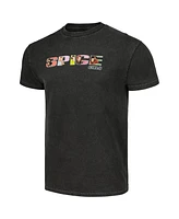 Bravado Men's and Women's Charcoal Spice Girls Logo T-Shirt