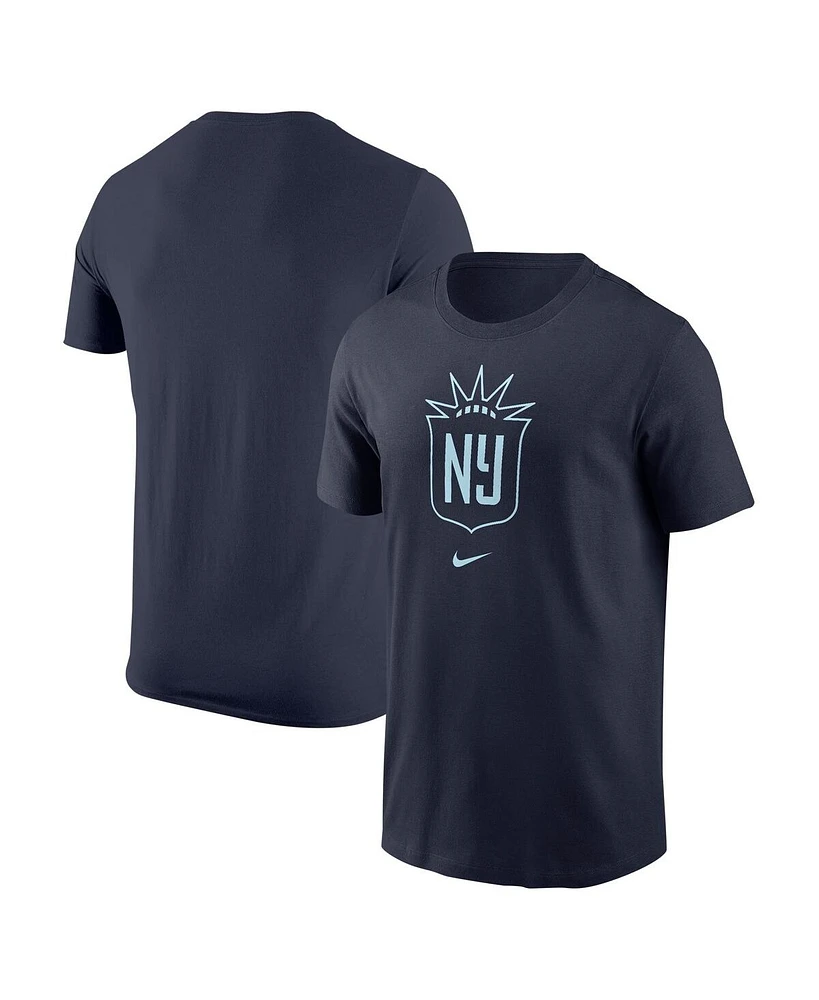 Nike Men's Black Nj/Ny Gotham Fc Primary Logo Core T-Shirt