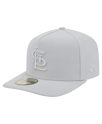 New Era Men's Gray St. Louis Cardinals Colorpack 59FIFTY Hat