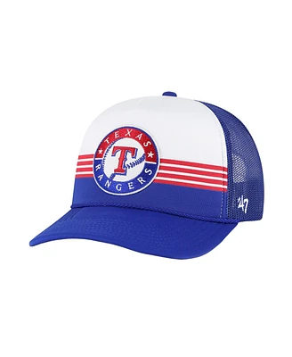 '47 Brand Men's Royal Texas Rangers Lift Off Foam Front Mesh Trucker Adjustable Hat
